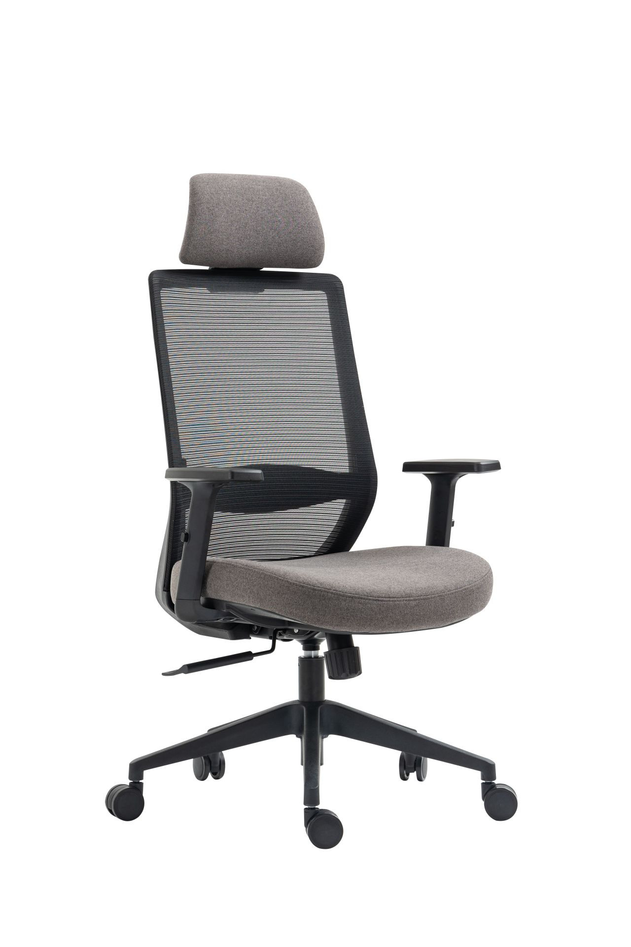 Fotel obrotowy FB25-FX (B) czarno-szary