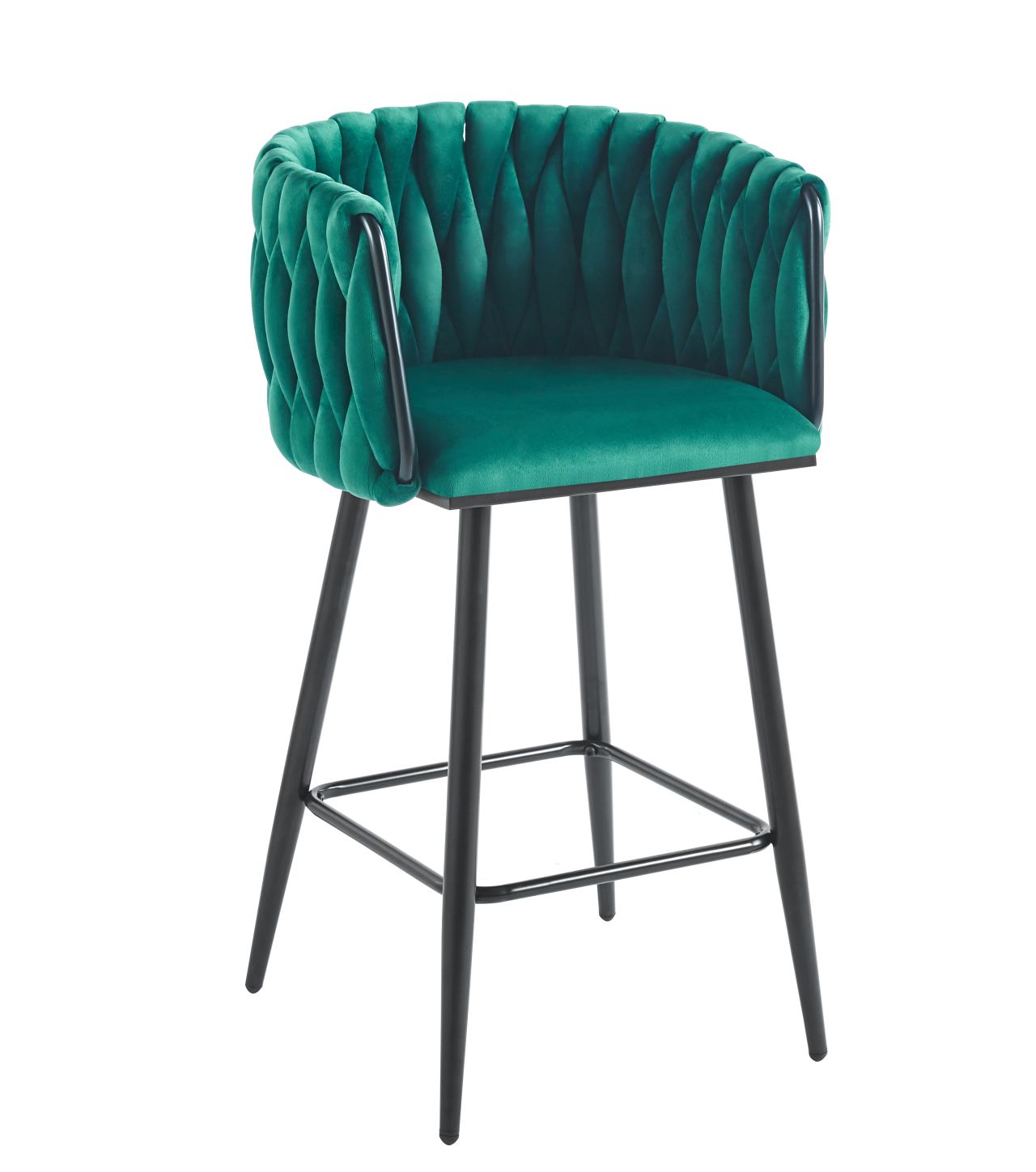 Hoker H7-FX velvet zielony (stelaż czarny)