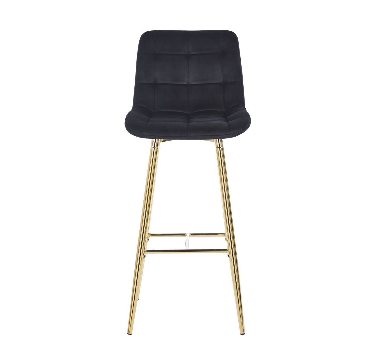 Hoker H2-FX velvet czarny (stelaż złoty)