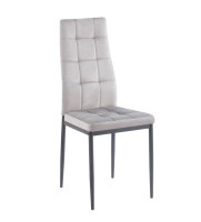 Krzesło K29-FX velvet szare