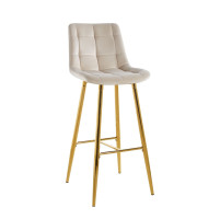 Hoker H2-FX velvet beżowy (stelaż złoty)