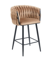 Hoker H7-FX velvet cappuccino (stelaż czarny)