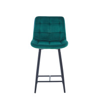 Hoker H1-FX velvet zielony (stelaż czarny)