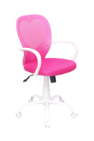 Krzesło obrotowe FB8-FX różowe (QZY-1447)