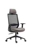 Fotel obrotowy FB25-FX (B) czarno-szary