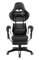 Fotel obrotowy FB19-FX czarno-biały