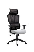 Fotel obrotowy FB27-FX czarno-szary